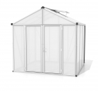 Vitavia Gewächshaus Zeus Comfort 6200 10mm HKP BxT 258x242cm 6,2m² Alu eloxiert